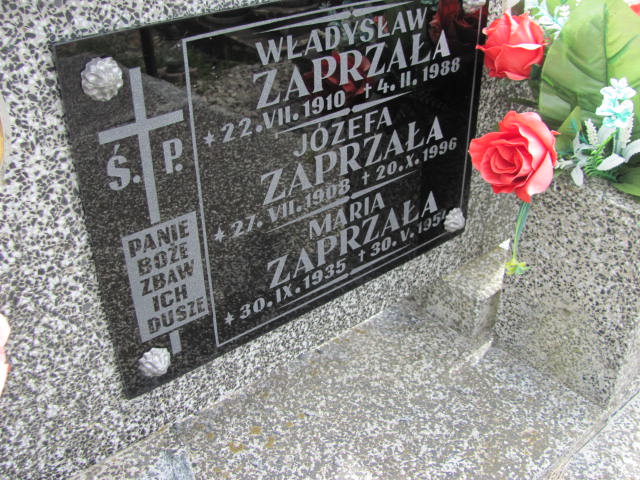 Maria Zaprzała 1935 Rokietnica - Grobonet - Wyszukiwarka osób pochowanych