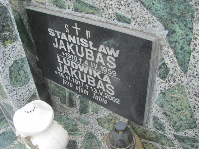 Stanisław Jakubas 1909 Rokietnica - Grobonet - Wyszukiwarka osób pochowanych