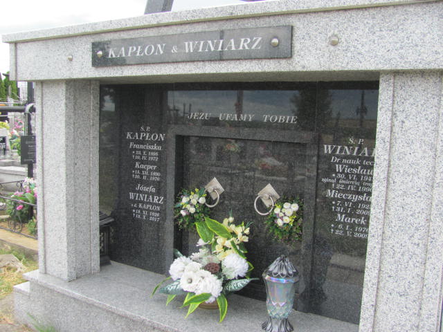 Kacper Kapłon 1890 Rokietnica - Grobonet - Wyszukiwarka osób pochowanych