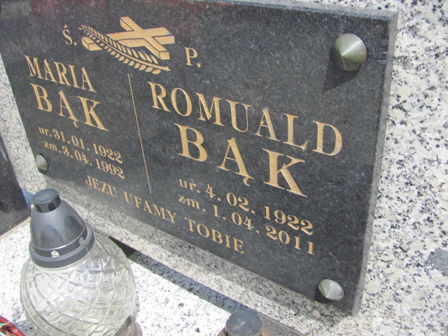 Maria Bąk 1922 Rokietnica - Grobonet - Wyszukiwarka osób pochowanych