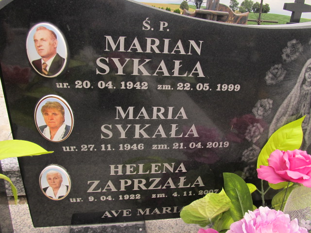 Marian Sykała 1942 Rokietnica - Grobonet - Wyszukiwarka osób pochowanych