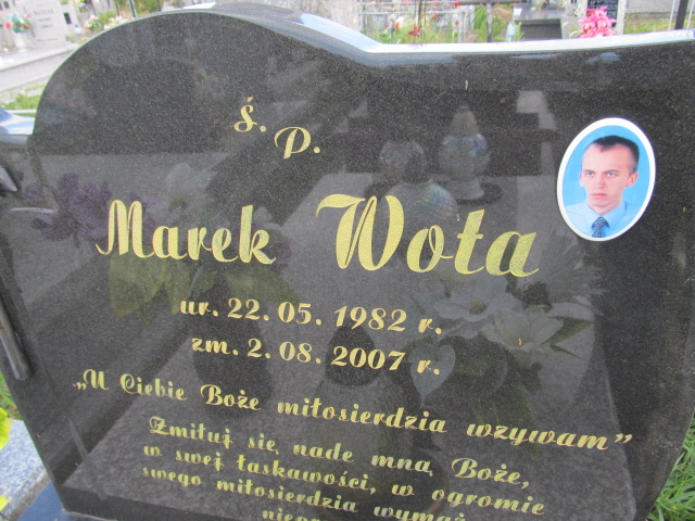Marek Wota 1982 Rokietnica - Grobonet - Wyszukiwarka osób pochowanych