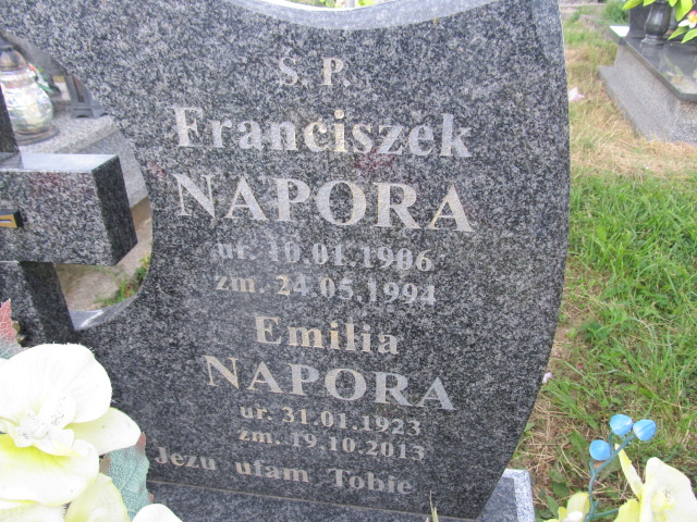 Emilia Napora 1923 Rokietnica - Grobonet - Wyszukiwarka osób pochowanych