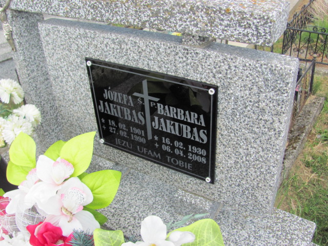 Barbara Jakubas 1930 Rokietnica - Grobonet - Wyszukiwarka osób pochowanych