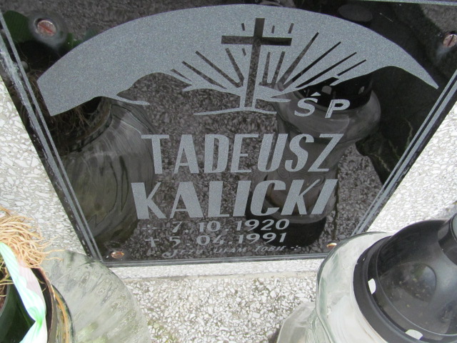Tadeusz Kalicki 1920 Rokietnica - Grobonet - Wyszukiwarka osób pochowanych