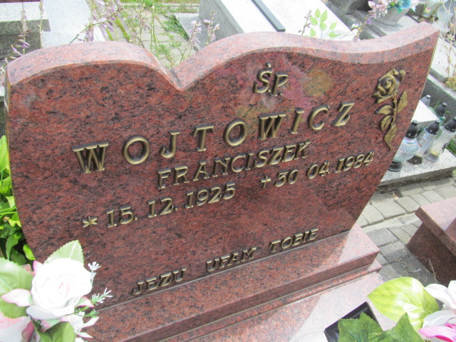 Franciszek Wojtowicz 1925 Rokietnica - Grobonet - Wyszukiwarka osób pochowanych